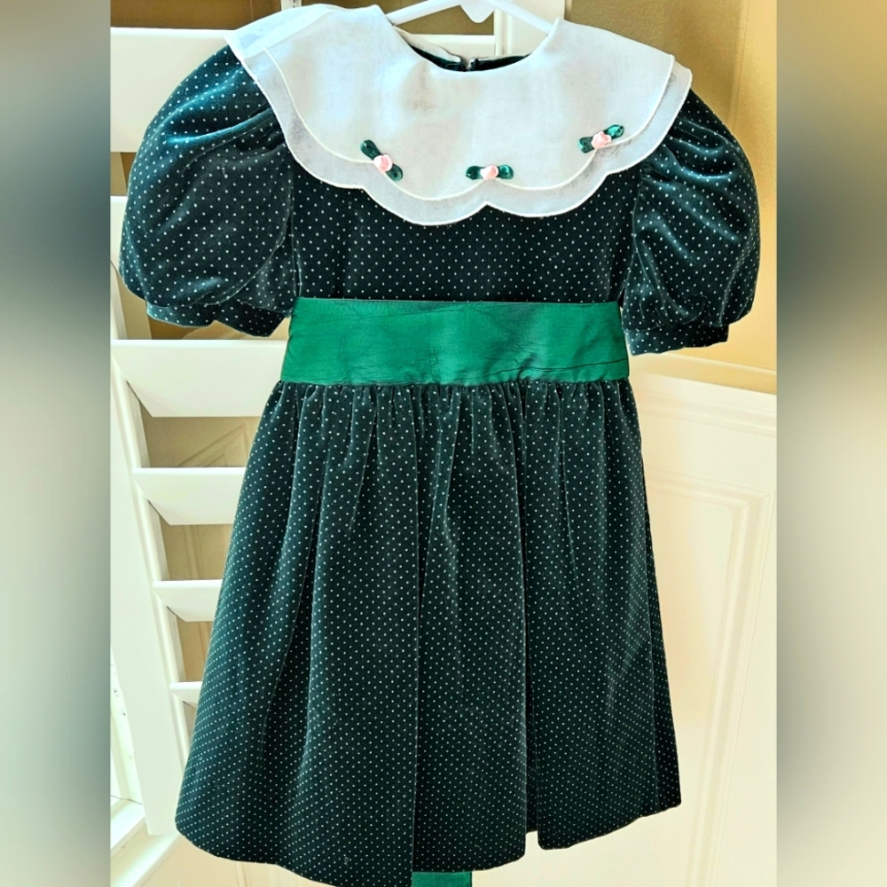 PRICE DROP Florence Eiseman Velvet Party Dress